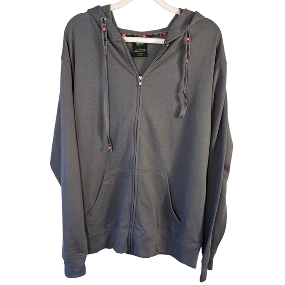 Keep A Breast Foundation Other - Keep a Breast Foundation I Love Boobies Gray Zip-Up Hoodie Size L Cozy